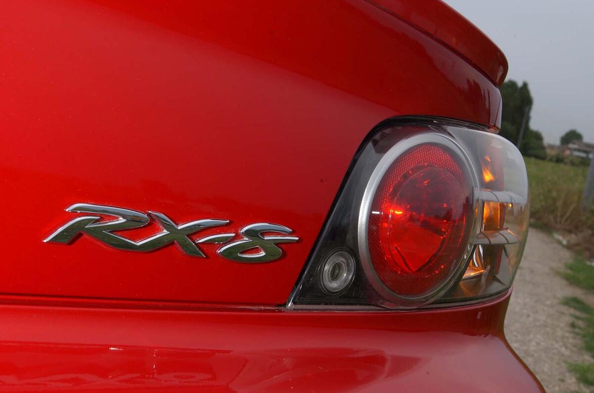 Mazda RX 8 badge Mazda RX 8 badge