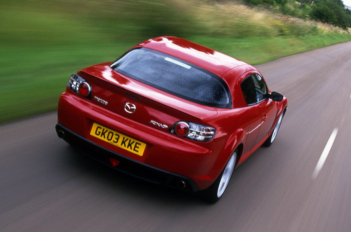 Mazda RX 8 rear Mazda RX 8 rear