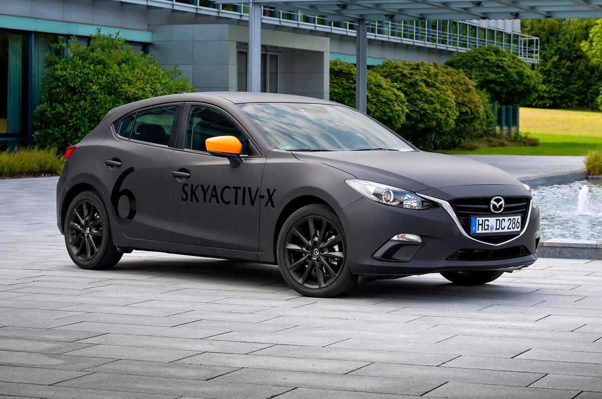Mazda 3 Skyactiv-X 2019 prototype review