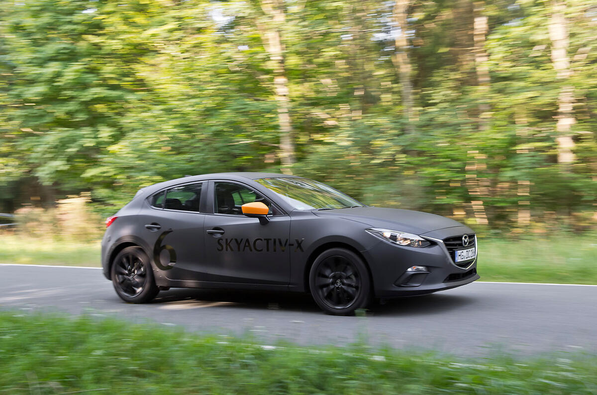 Mazda 3 Skyactiv-X 2019 prototype review