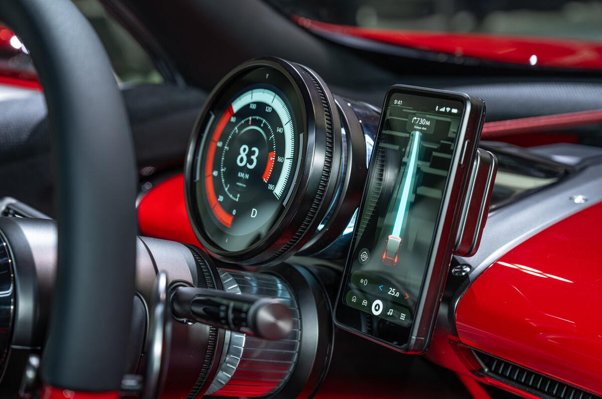 Mazda Vision X Compact dash close Mazda Vision X Compact dash close