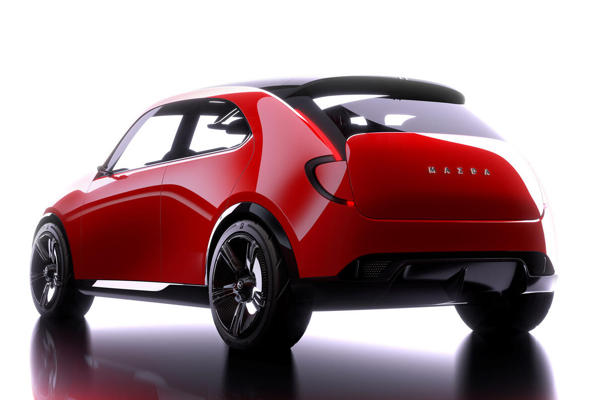 Mazda Vision X Compact rear quarter Mazda Vision X Compact rear quarter