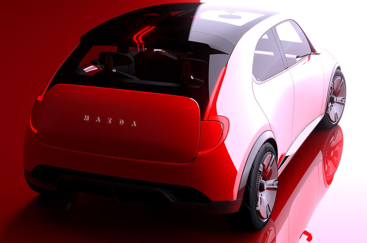 Mazda Vision X Compact rear Mazda Vision X Compact rear