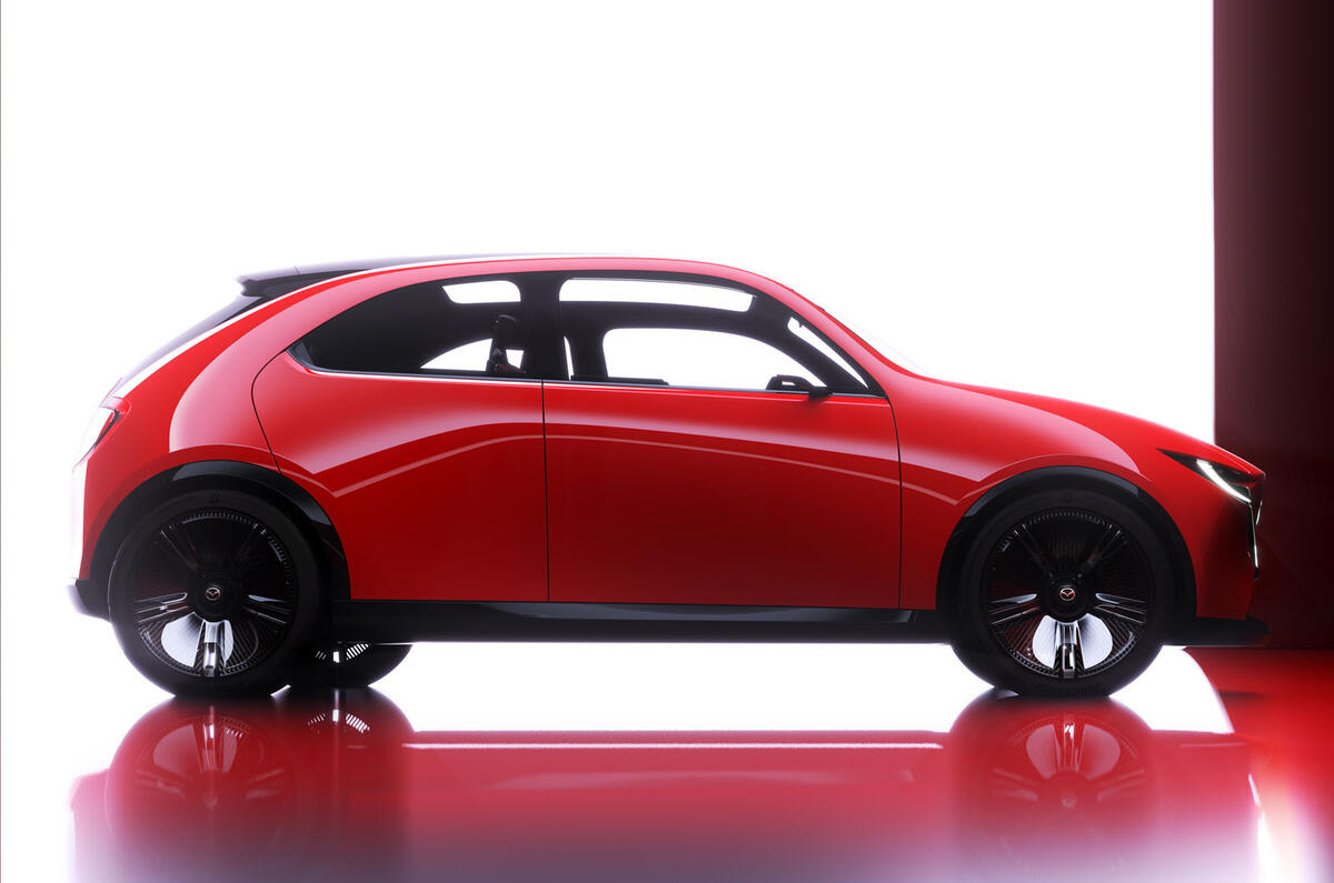 Mazda Vision X Compact side Mazda Vision X Compact side