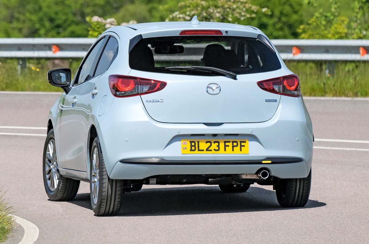 Mazda 2 rear Mazda 2 rear