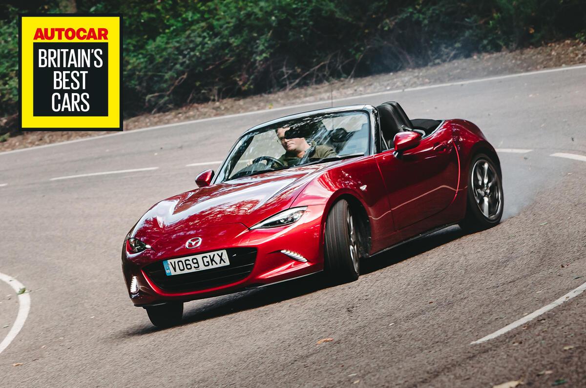 Britain's Best Car Awards 2020 - Mazda MX-5