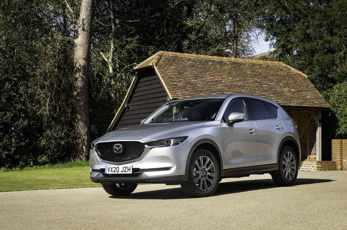 Mazda CX-5 2020 update front side Mazda CX-5 2020 update front side