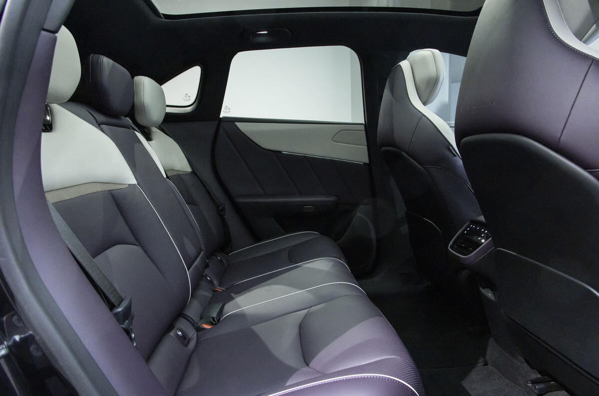 Mazda CX 6E interior rear