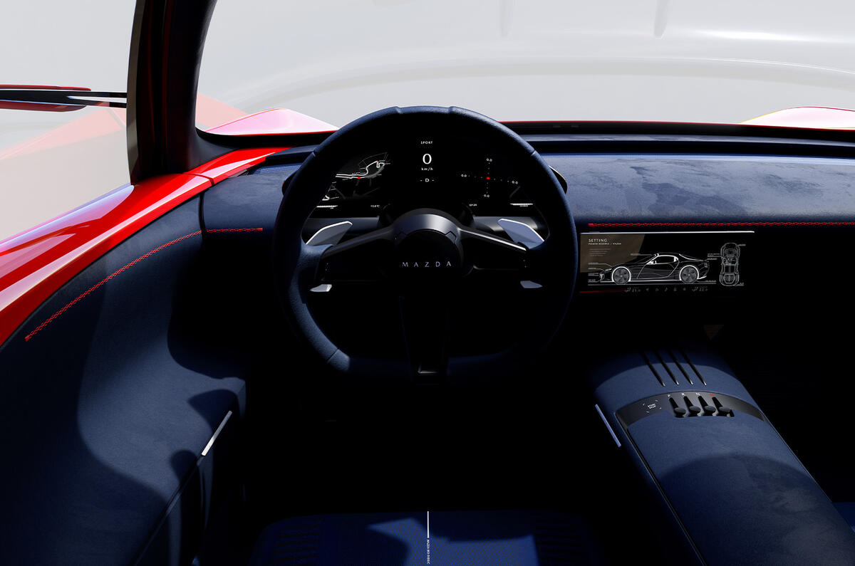 Mazda Iconic concept interior Mazda Iconic concept interior