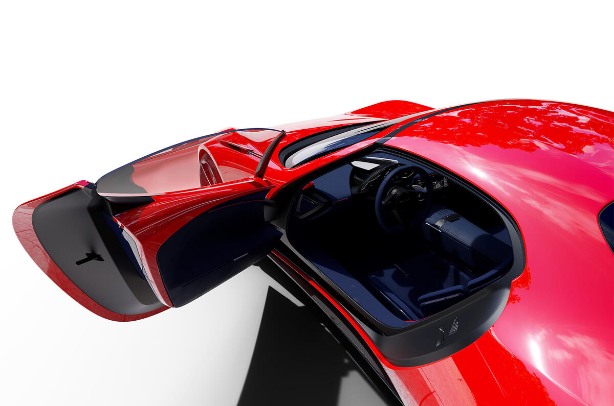 Mazda Iconic concept open door Mazda Iconic concept open door