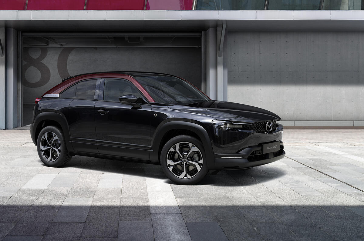 Mazda MX 30 e skyactive R front