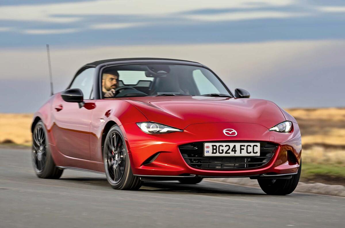 Mazda MX 5 front three quarter Mazda MX 5 front three quarter