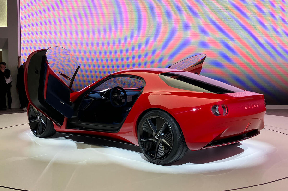 Mazda Sports EV Concept rear Mazda Sports EV Concept rear