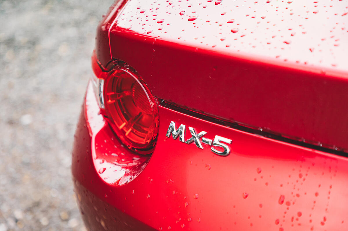 Britain's Best Car Awards 2020 - Mazda MX-5 rear lights