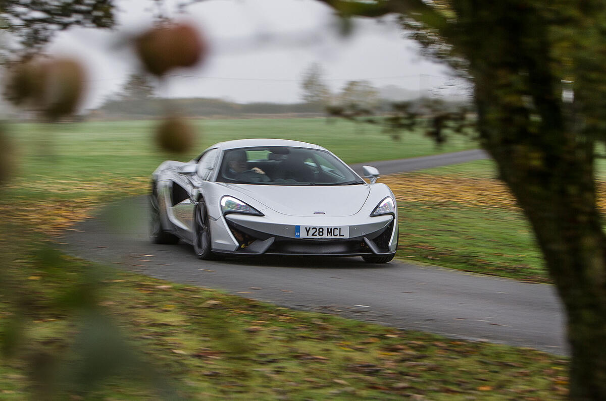 McLaren 540C driven