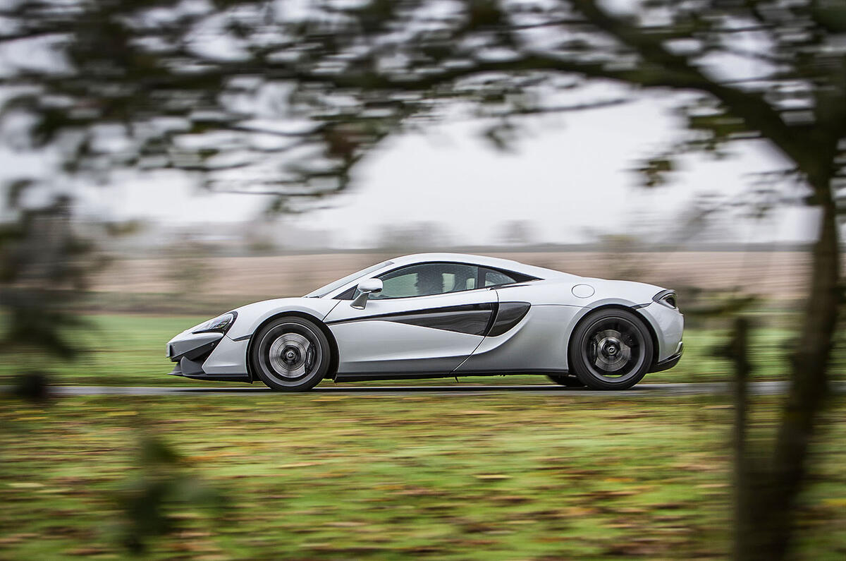 McLaren 540C driven