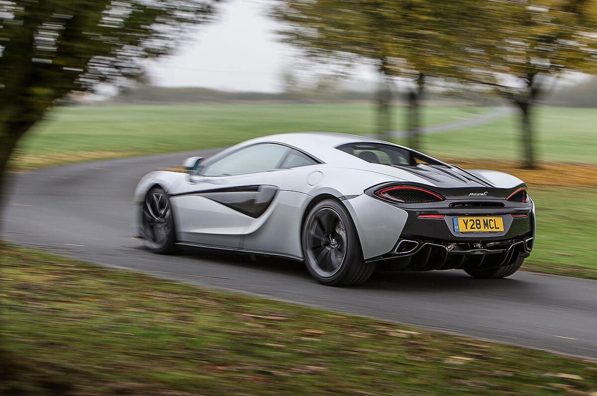 McLaren 540C driven