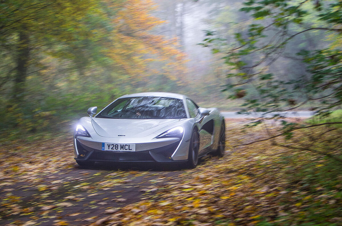 McLaren 540C driven