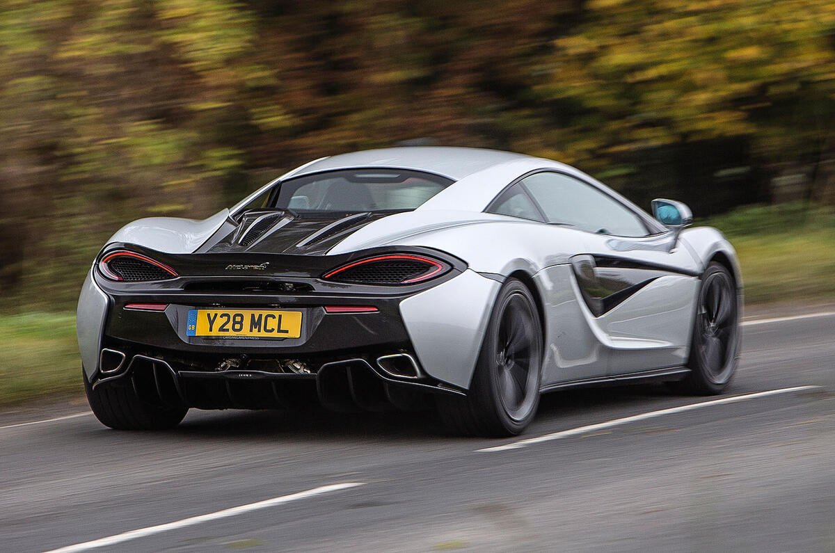 McLaren 540C driven