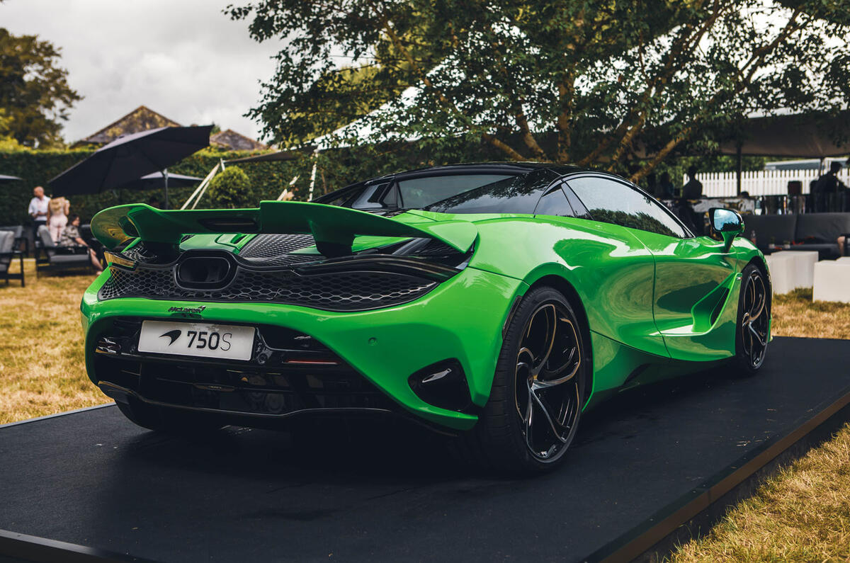 mclaren 750s rear quarter mclaren 750s rear quarter