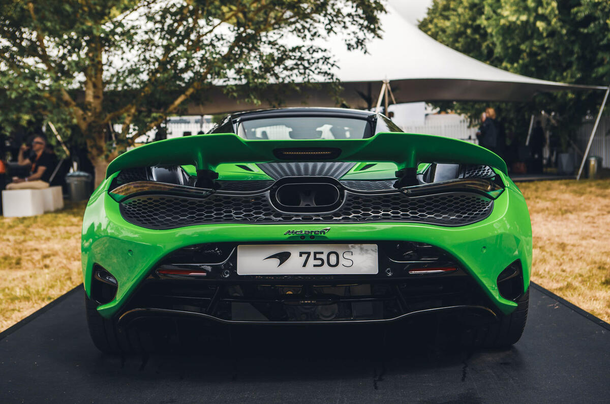 mclaren 750s rear mclaren 750s rear