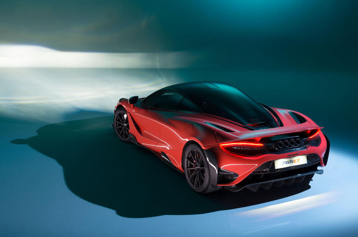2020 McLaren 765LT - static rear 2020 McLaren 765LT - static rear