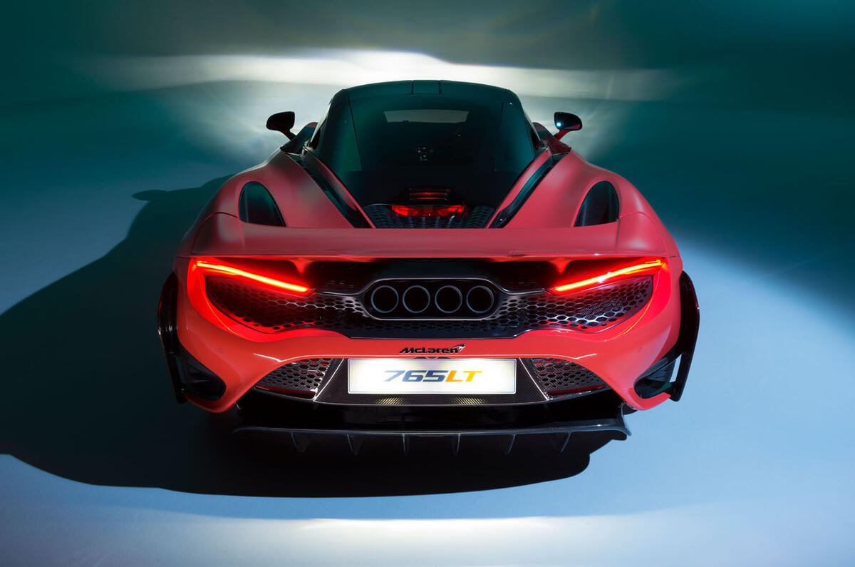 2020 McLaren 765LT - static rear 2020 McLaren 765LT - static rear