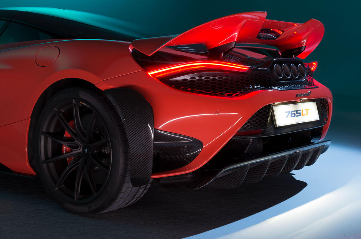 2020 McLaren 765LT - static rear 2020 McLaren 765LT - static rear