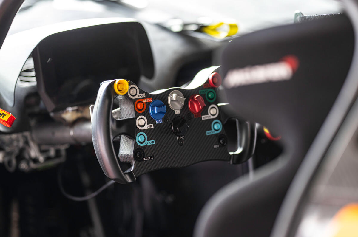 McLaren Artura GT4 interior McLaren Artura GT4 interior
