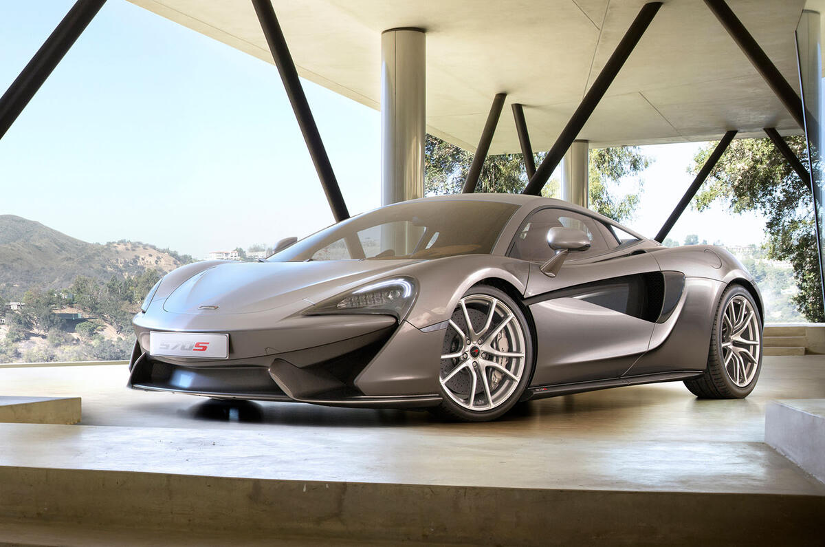 New McLaren 570S Coupe - pricing, specifications and pictures