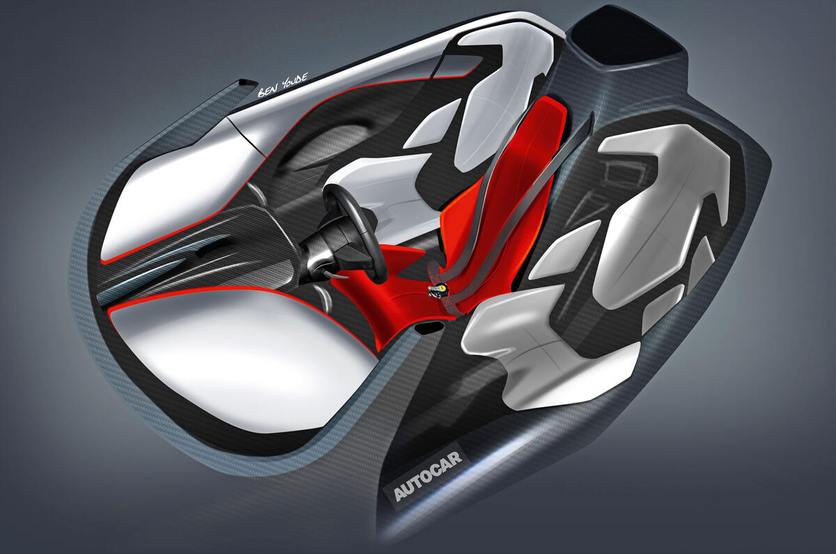 New McLaren F1 interior