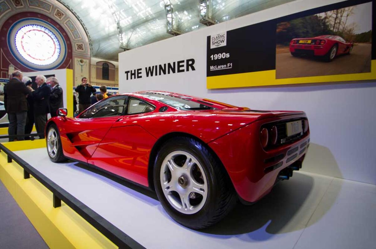 McLaren F1 crowned Greatest Supercar Ever at Classic & Sports Car Show