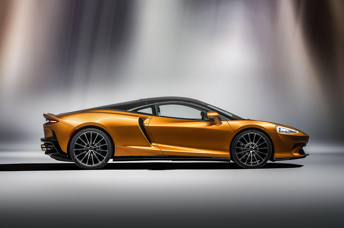 McLaren GT side profile