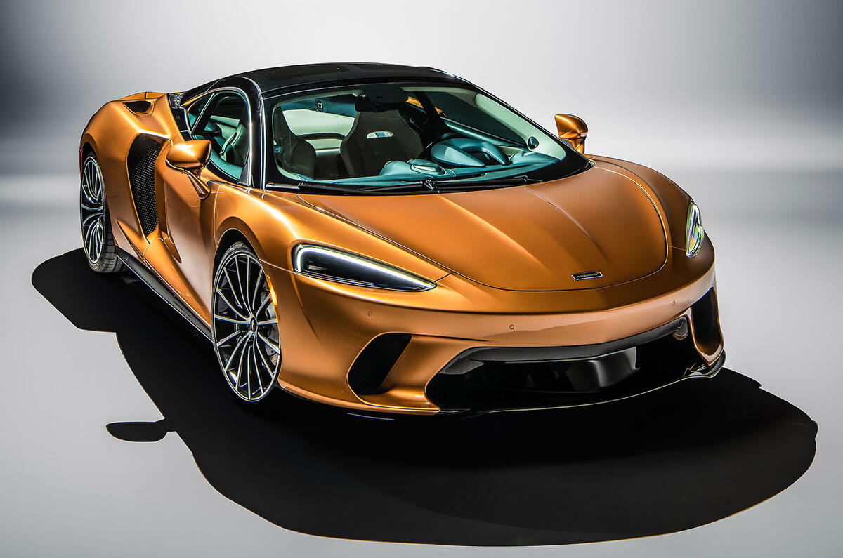 McLaren GT front three quarters