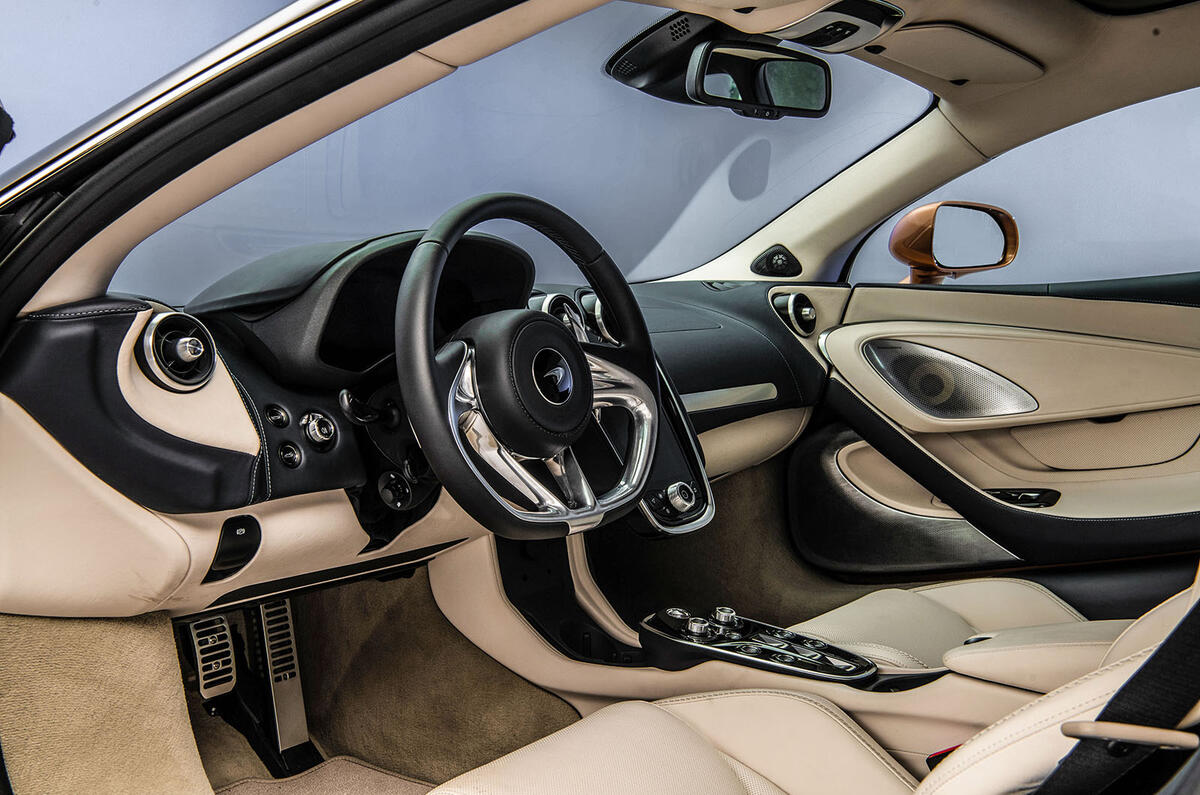 McLaren GT interior