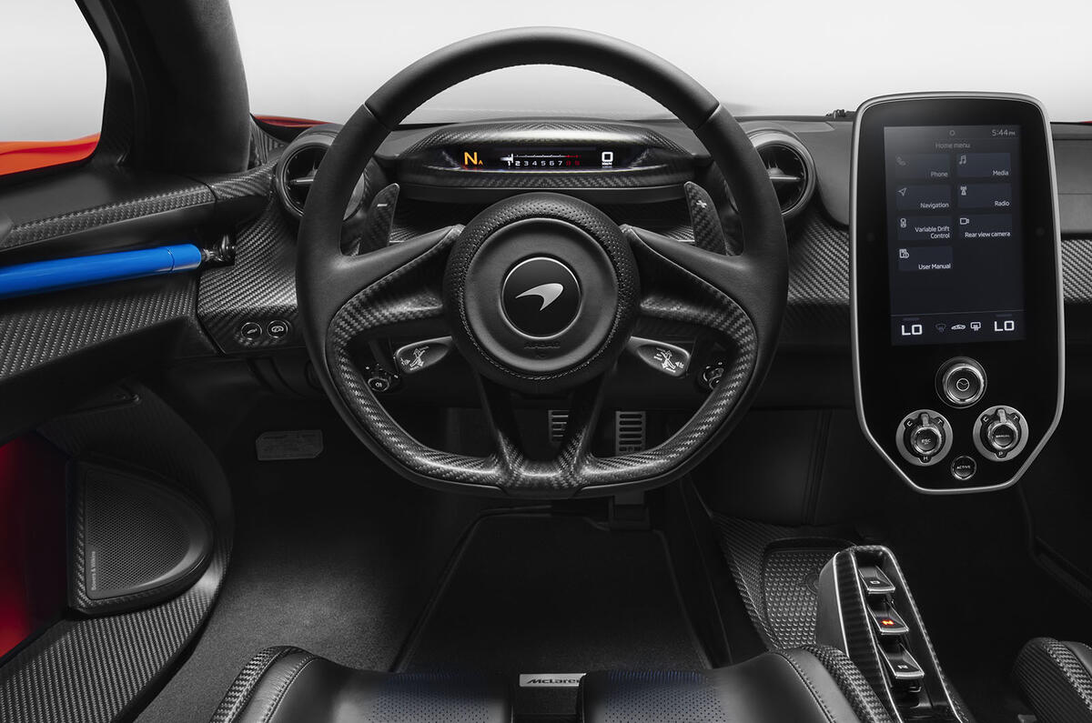 McLaren Senna interior