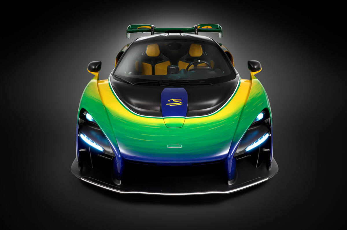 McLaren Senna liveries front McLaren Senna liveries front