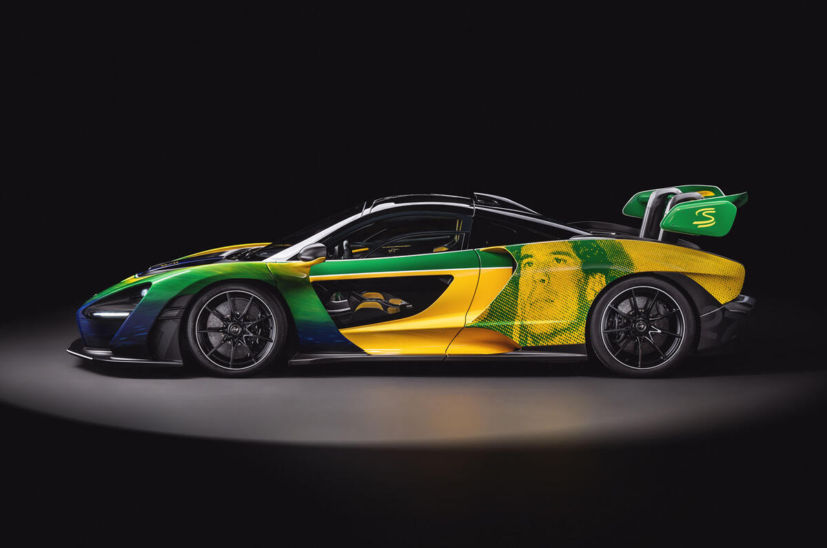 McLaren Senna liveries side McLaren Senna liveries side