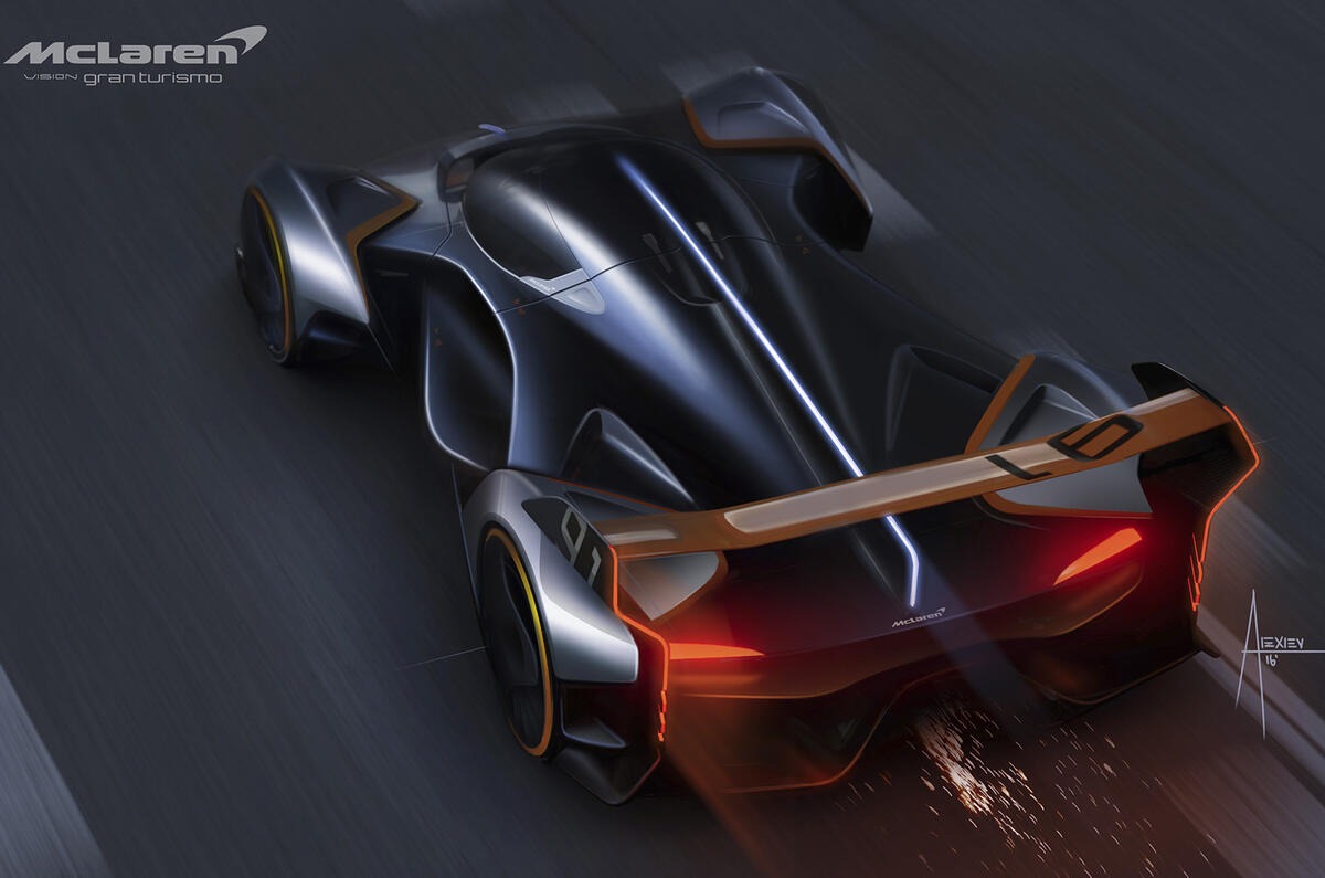 1134bhp Virtual McLaren concept to make video game debut
