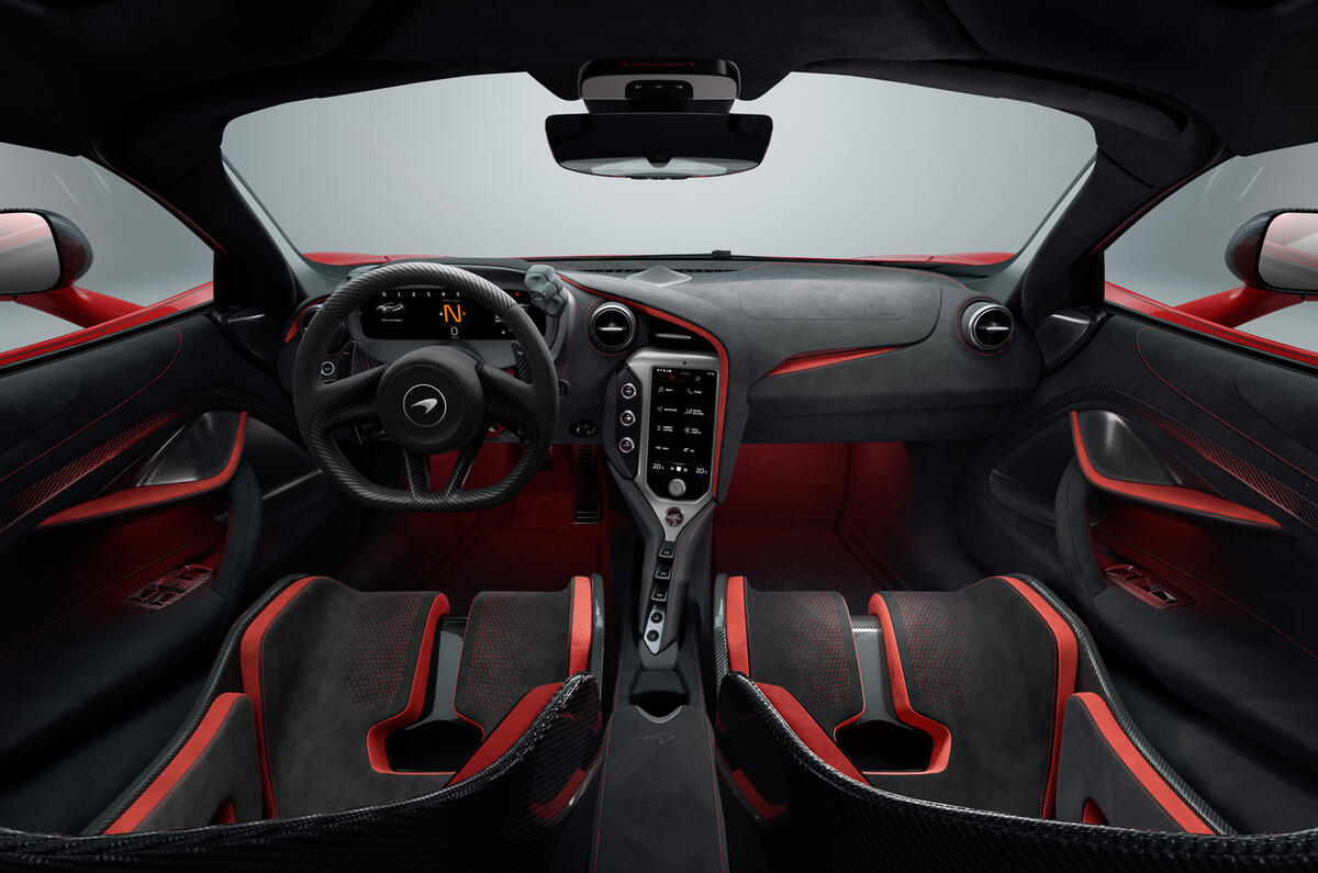 McLaren 750S Interior Facing Forward McLaren 750S Interior Facing Forward