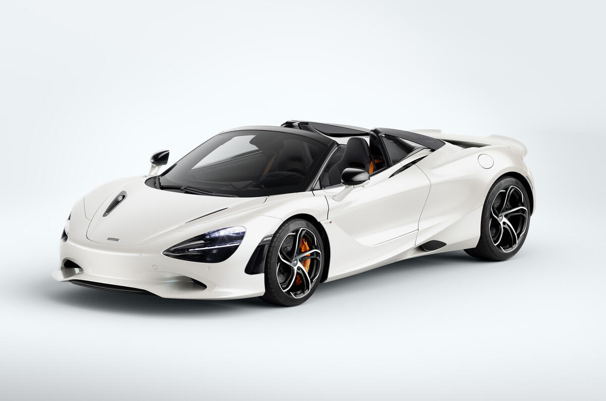 McLaren 750S Spider Front Left Low McLaren 750S Spider Front Left Low