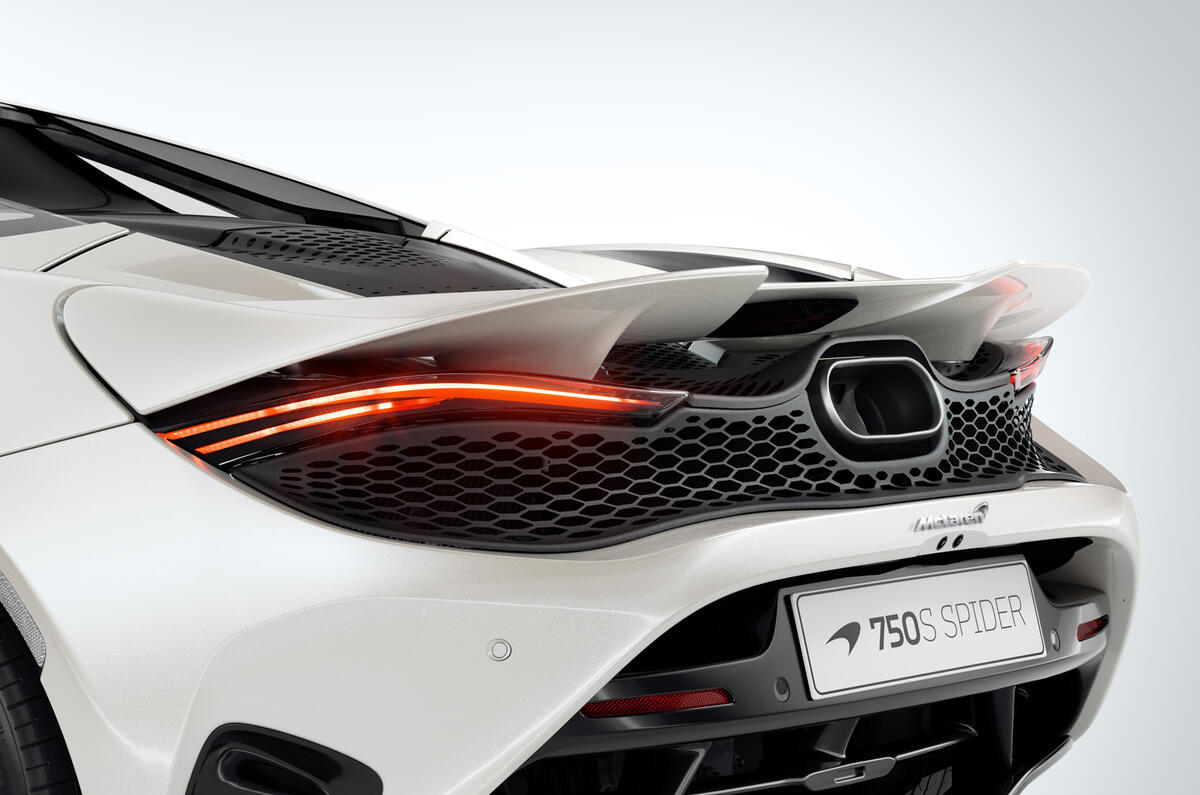 McLaren 750S Spider Rear Light McLaren 750S Spider Rear Light