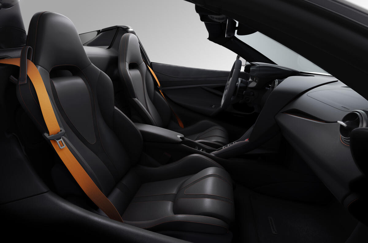 McLaren 750S Spider Seats McLaren 750S Spider Seats
