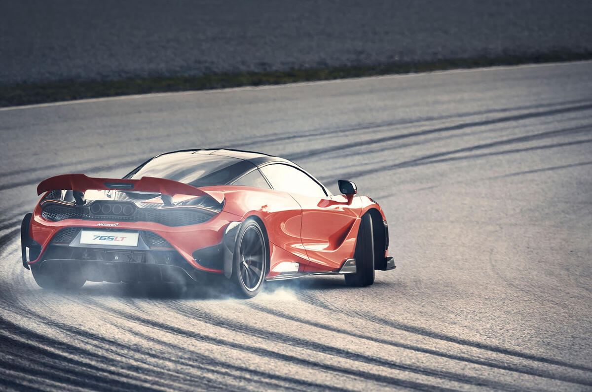 2020 McLaren 765LT - rear drifting 2020 McLaren 765LT - rear drifting