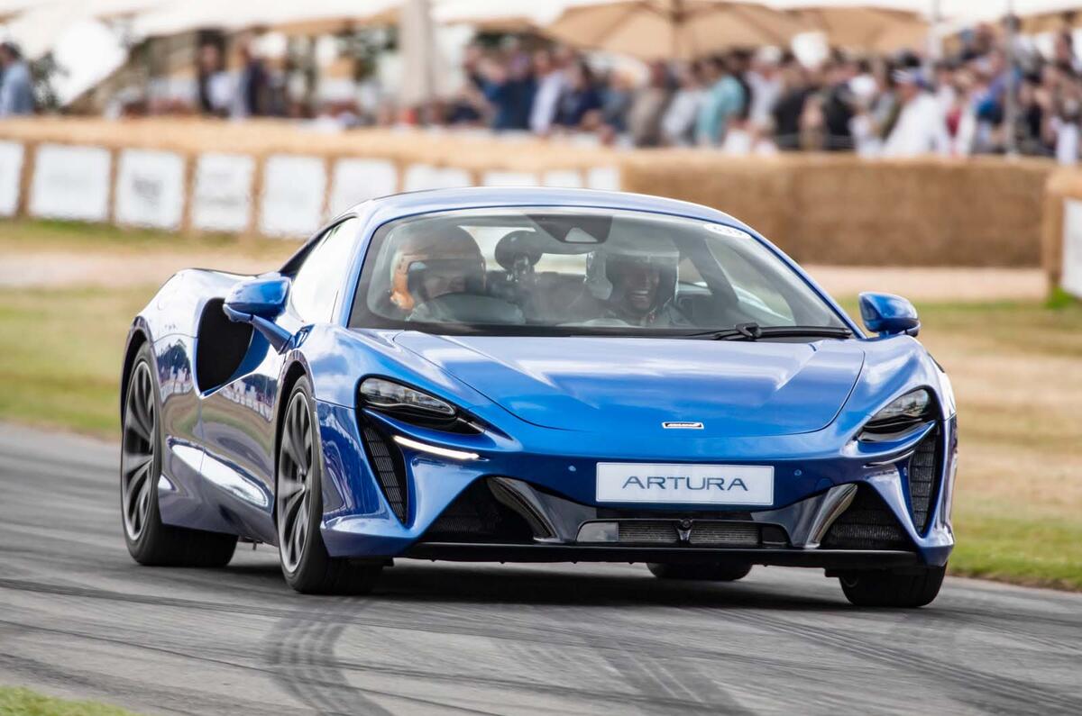 McLaren Artura front three quarter McLaren Artura front three quarter