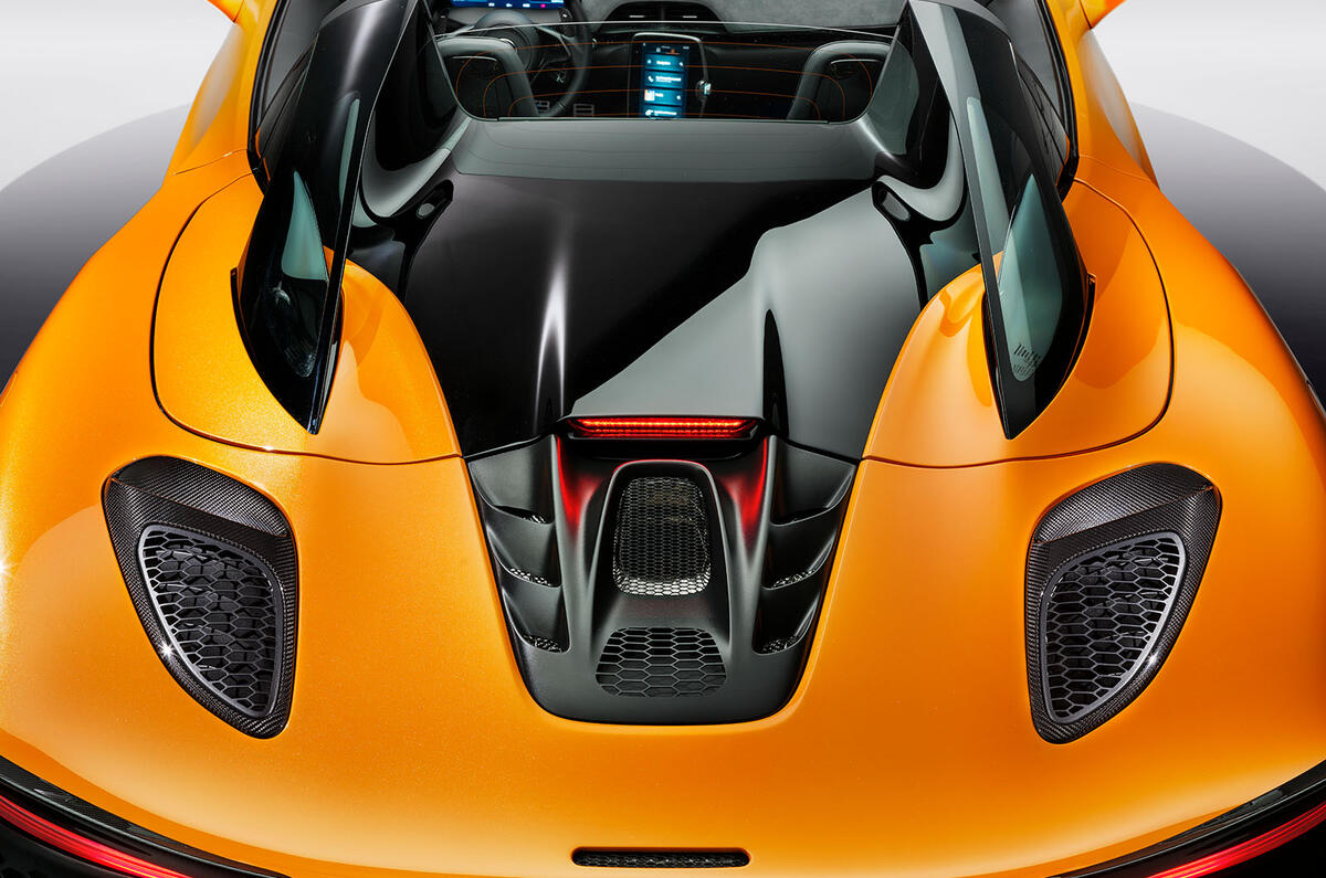 McLaren Artura Spider rear detail McLaren Artura Spider rear detail