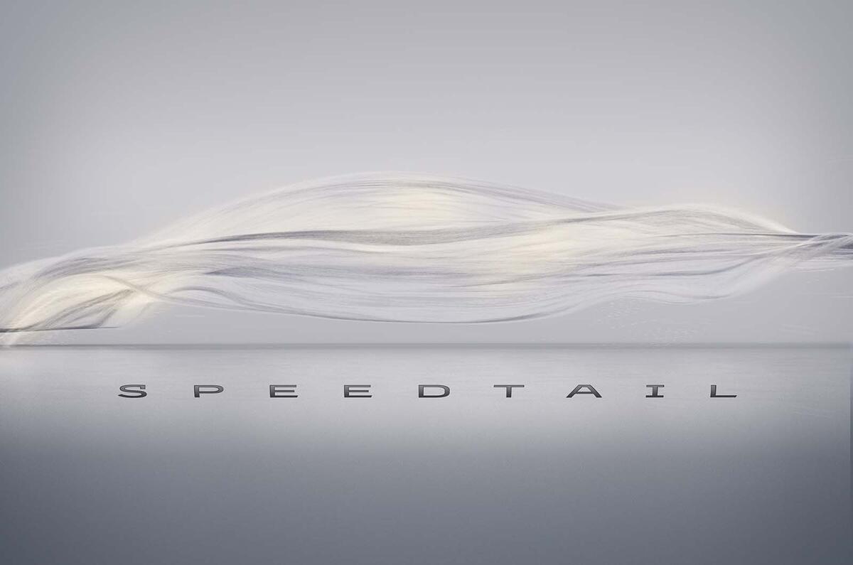 McLaren Speedtail: name confirmed for 243mph F1 successor