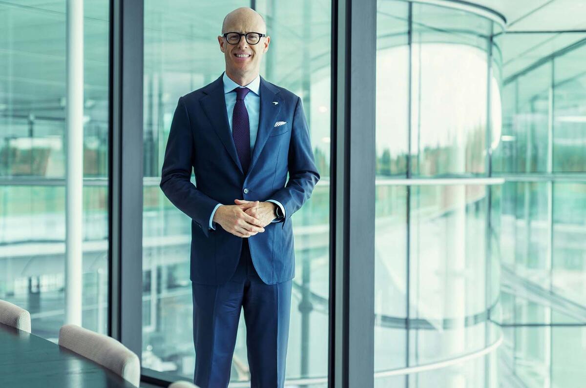 McLaren CEO Michael Leiters McLaren CEO Michael Leiters