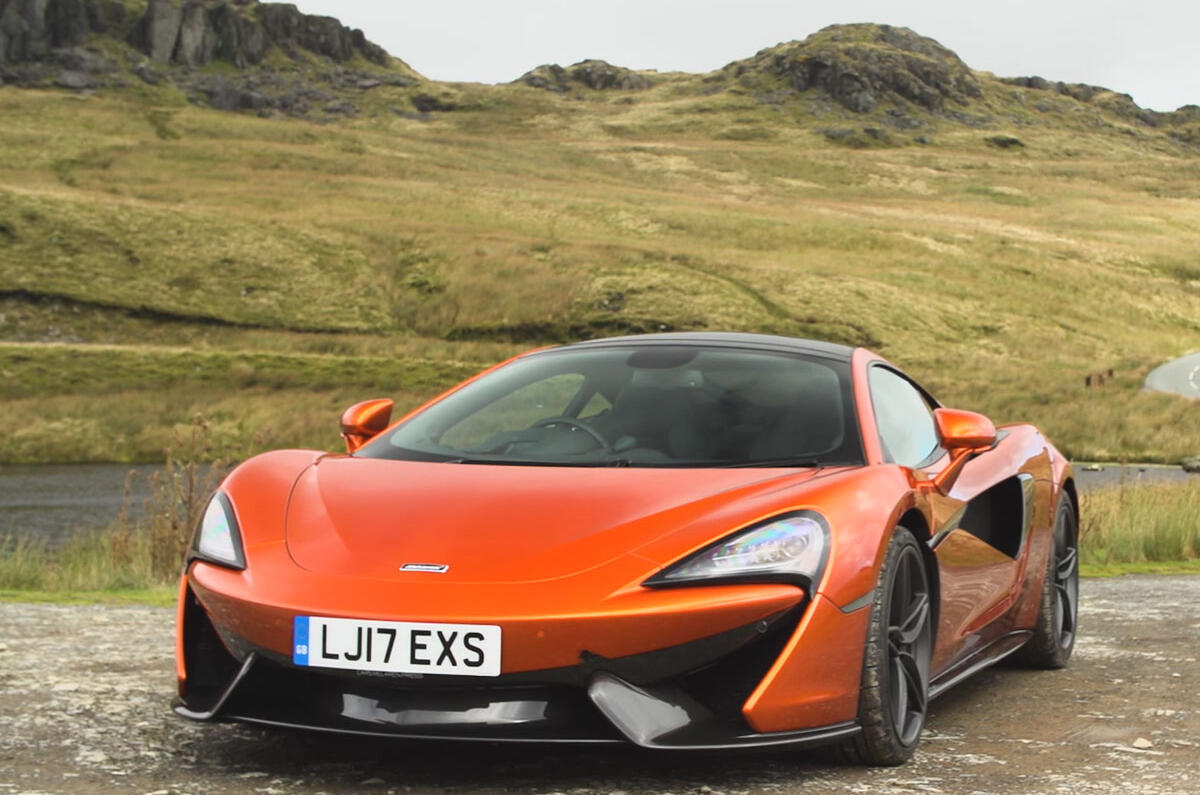 The McLaren 570GT added extra refinement and comfort to the 570S formula