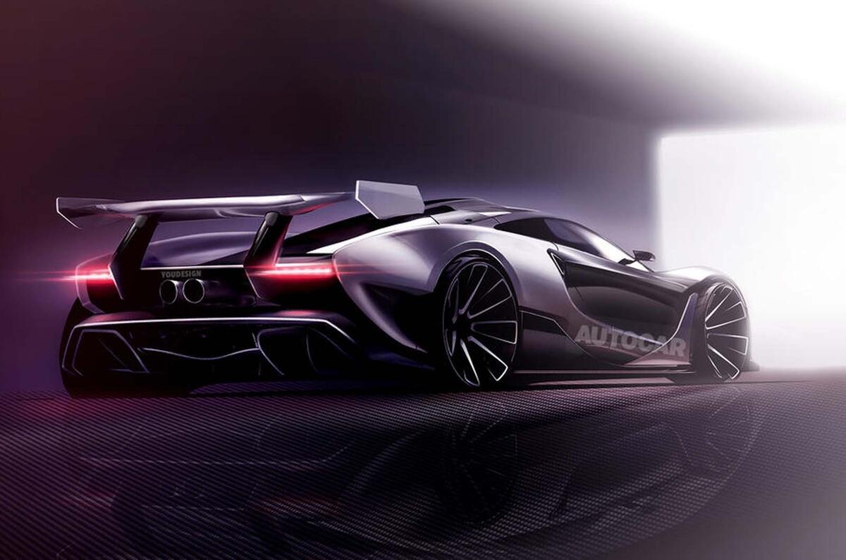 McLaren P15: extreme supercar rendering